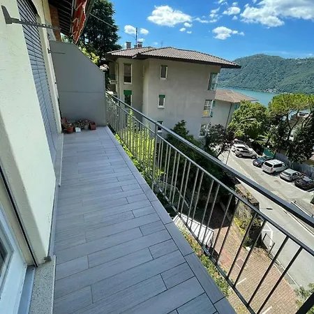Апартаменты Bilocale Con Vista A 180 Gradi A Campione Кампионе-д'Италия